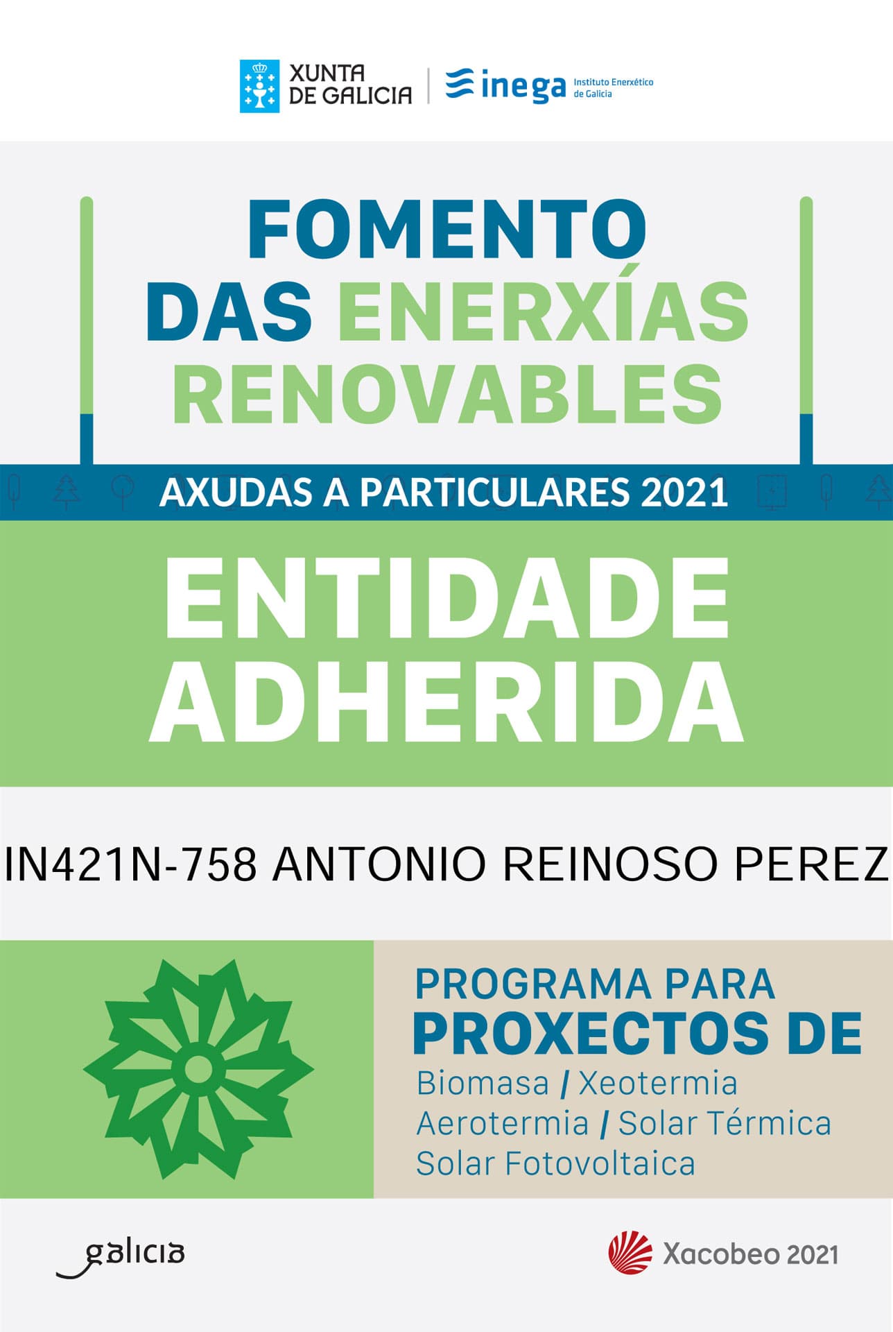 Ayudas energías renovables en Ourense